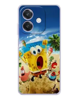 Чехол для OPPO A3 с картинкой «Развлечения на пляже»