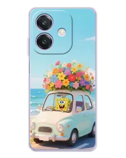 Чехол для OPPO A3 с картинкой «Автомобильное путешествие»