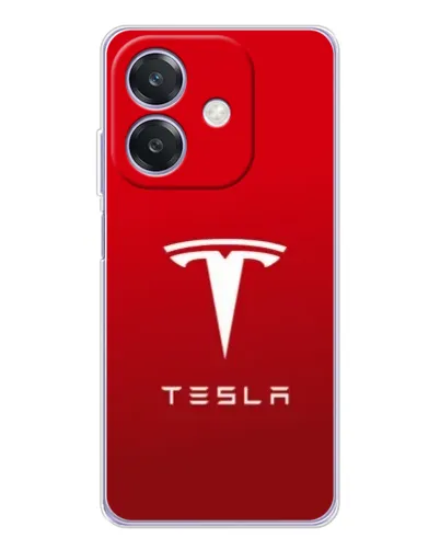 Чехол для OPPO A3 с картинкой «Tesla Red Classic»