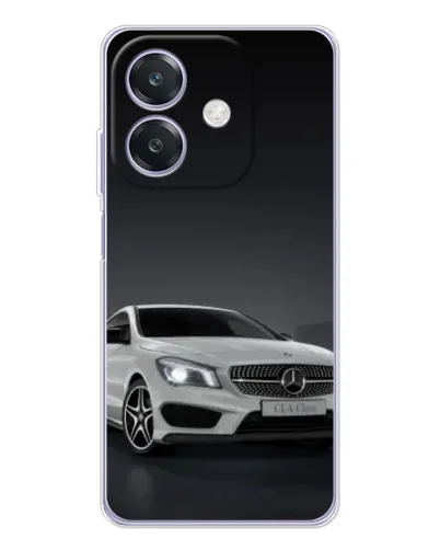 Чехол для OPPO A3 с картинкой «Mercedes AMG GT Silver»