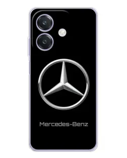 Чехол для OPPO A3 с картинкой «Mercedes Silver Logo»
