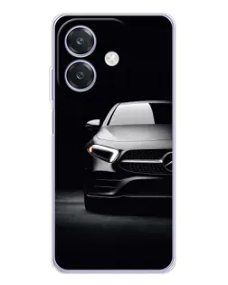Чехол для OPPO A3 с картинкой «Свет фар Mercedes»