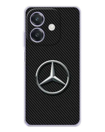 Чехол для OPPO A3 с картинкой «Карбоновый Mercedes стиль» Чехол для OPPO A3 с картинкой «Карбоновый Mercedes стиль»