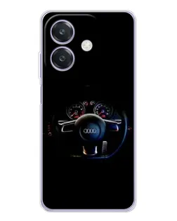 Чохол для OPPO A3 з картинкою «Салон Audi — кермо» Чохол для OPPO A3 з картинкою «Салон Audi — кермо»