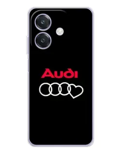 Чохол для OPPO A3 з картинкою «Логотип Audi Heart» Чохол для OPPO A3 з картинкою «Логотип Audi Heart»