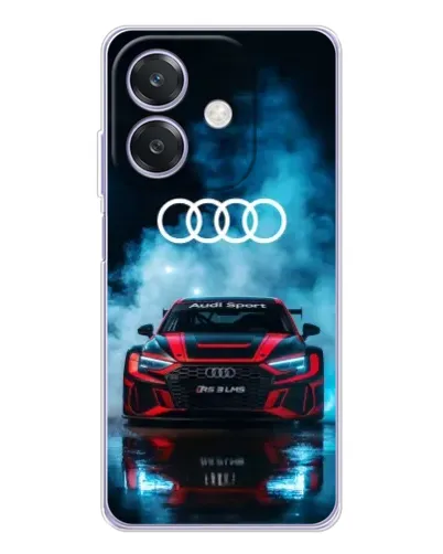 Чохол для OPPO A3 з картинкою «Audi Sport — неон»