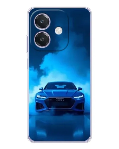 Чохол для OPPO A3 з картинкою «Audi — блакитна енергія»