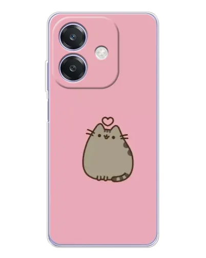Чохол для OPPO A3 з картинкою «Pusheen серце» Чохол для OPPO A3 з картинкою «Pusheen серце»
