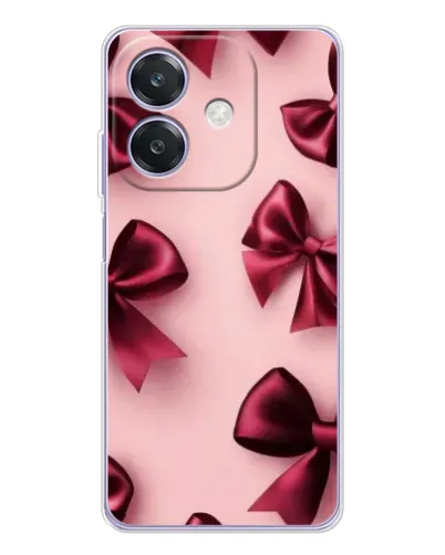 Чехол для OPPO A3 с картинкой «Бордовый атлас»
