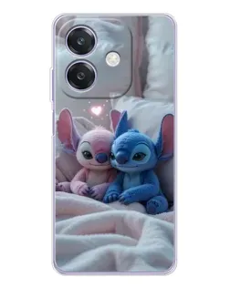 Чохол для OPPO A3 з картинкою «Плюшеві Стіч Ангел»