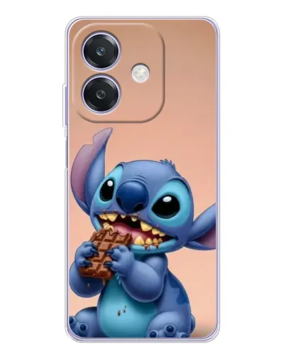 Чохол для OPPO A3 з картинкою «Стіч їсть шоколад»