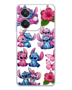 Чохол для OPPO A3 з картинкою «Стікери Stitch та Angel»