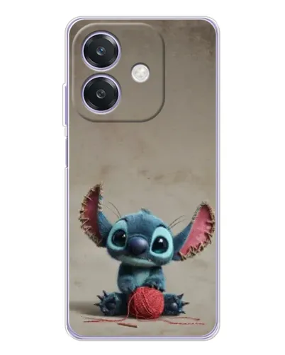 Чохол для OPPO A3 з картинкою «Стіч на чоричневому фоні»