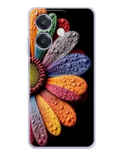 Чехол для OPPO A3 с картинкой «Радужный цветок»