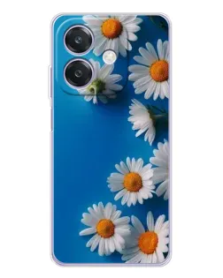 Чехол для OPPO A3 с картинкой «Белоснежные маргаритки»
