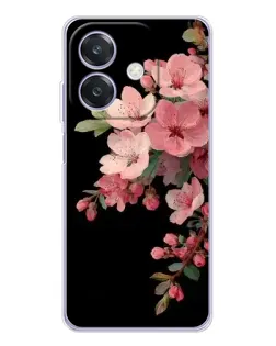 Чехол для OPPO A3 с картинкой «Розовая ветка сакуры»
