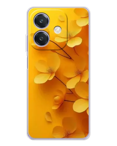 Чехол для OPPO A3 с картинкой «Золотые лепестки»