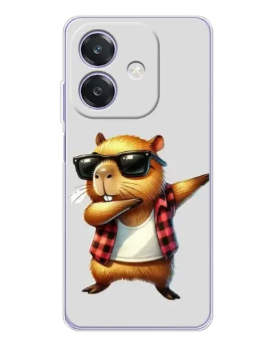 Чохол для OPPO A3 з картинкою «Капібара репер даб»