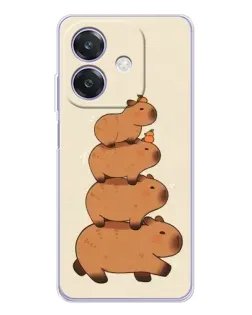 Чохол для OPPO A3 з картинкою «Вежа з капібар» Чохол для OPPO A3 з картинкою «Вежа з капібар»
