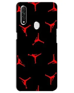 Чохол для OPPO A31 з картинкою «Jordan Red Pattern» Чохол для OPPO A31 з картинкою «Jordan Red Pattern»