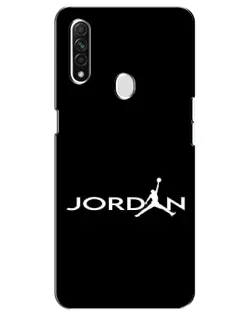 Чехол для OPPO A31 с картинкой «Jordan White Logo»