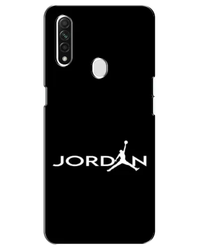 Чехол для OPPO A31 с картинкой «Jordan White Logo»