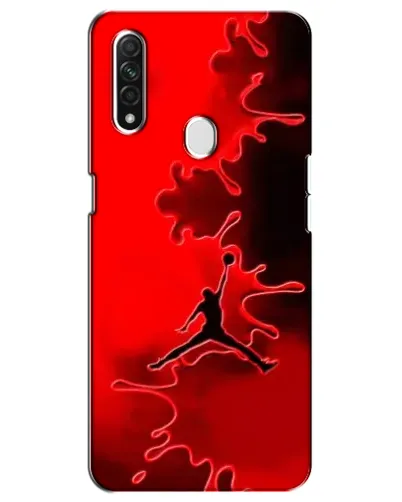 Чехол для OPPO A31 с картинкой «Jordan Red Smoke»