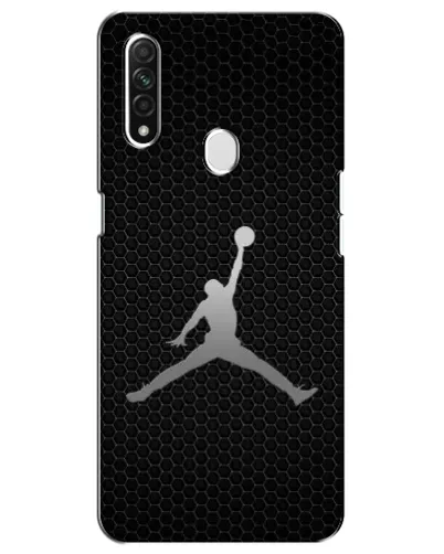 Чехол для OPPO A31 с картинкой «Jordan Dark Carbon»