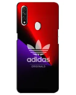 Чехол для OPPO A31 с картинкой «Adidas Red Neon»