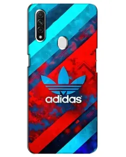 Чехол для OPPO A31 с картинкой «Абстракция Adidas»