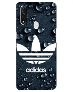 Чехол для OPPO A31 с картинкой «Adidas Trefoil Blue»