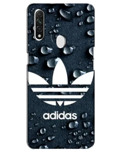 Чехол для OPPO A31 с картинкой «Adidas Trefoil Blue»
