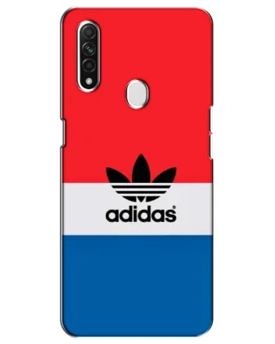 Чехол для OPPO A31 с картинкой «Ретро блоки Adidas»