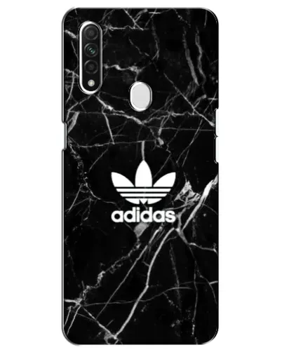 Чехол для OPPO A31 с картинкой «Белый мрамор Adidas»