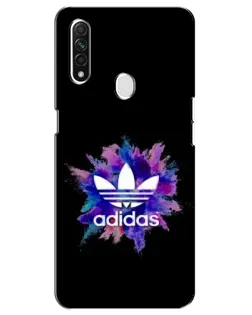 Чехол для OPPO A31 с картинкой «Взрыв красок Adidas»