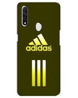 Чехол для OPPO A31 с картинкой «Оливковый градиент Adidas»