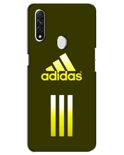 Чехол для OPPO A31 с картинкой «Оливковый градиент Adidas»