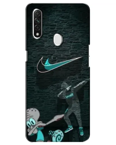 Чехол для OPPO A31 с картинкой «Спортивный арт Nike»