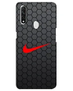 Чохол для OPPO A31 з картинкою «Nike — карбонова сітка» Чохол для OPPO A31 з картинкою «Nike — карбонова сітка»