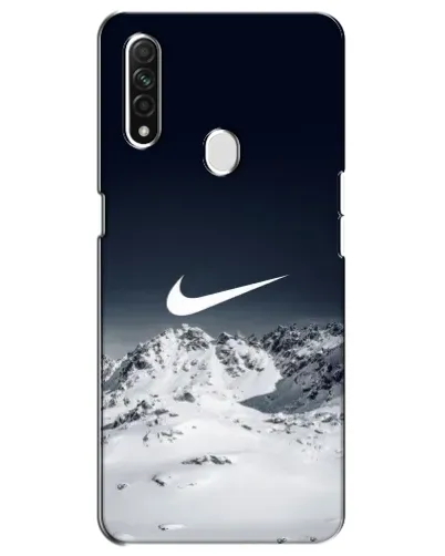 Чехол для OPPO A31 с картинкой «Nike — зимние горы»