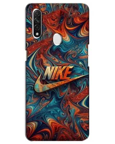 Чехол для OPPO A31 с картинкой «Nike в абстракции»