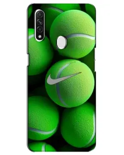 Чехол для OPPO A31 с картинкой «Теннисные мячи Найк»