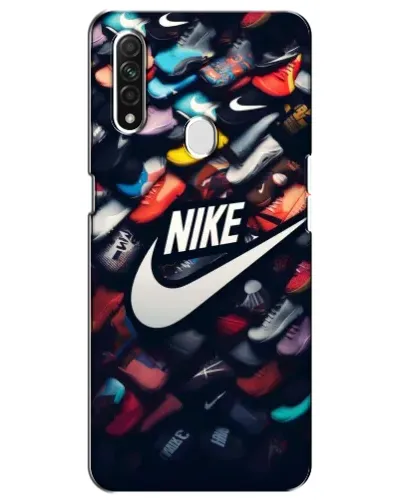 Чехол для OPPO A31 с картинкой «Коллекция кроссовок Nike»