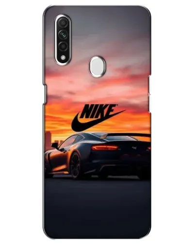 Чехол для OPPO A31 с картинкой «Nike и суперкар»