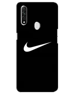 Чехол для OPPO A31 с картинкой «Минималистический Найк»