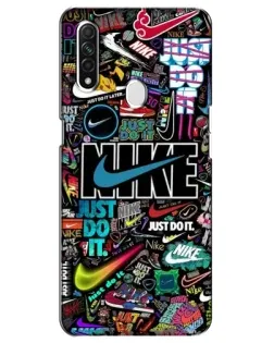 Чехол для OPPO A31 с картинкой «Яркий коллаж Nike»