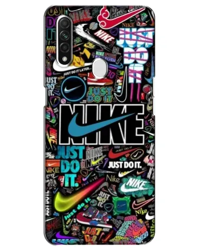 Чехол для OPPO A31 с картинкой «Яркий коллаж Nike» Чехол для OPPO A31 с картинкой «Яркий коллаж Nike»