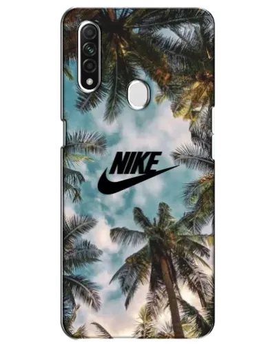 Чехол для OPPO A31 с картинкой «Тропический принт Nike» Чехол для OPPO A31 с картинкой «Тропический принт Nike»