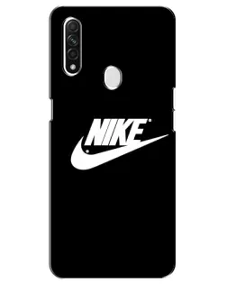 Чехол для OPPO A31 с картинкой «Мазки краски Nike»