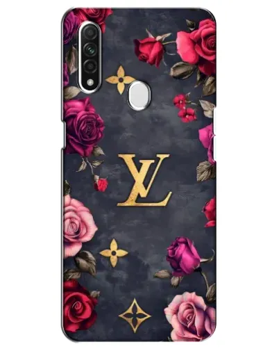 Чехол для OPPO A31 с картинкой «Цветочный Louis Vuitton»
